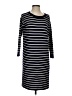 J.Crew 100% Merino Stripes Black Wool Dress Size S - photo 1