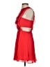 ASOS 100% Polyester Red Cocktail Dress Size 2 - photo 5