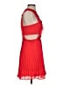ASOS 100% Polyester Red Cocktail Dress Size 2 - photo 4