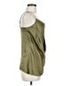 Core 10 Green Sleeveless Silk Top Size 6 - photo 4