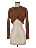 Zara Brown Long Sleeve Top Size S - photo 1