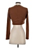 Zara Brown Long Sleeve Top Size S - photo 2
