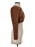 Zara Brown Long Sleeve Top Size S - photo 4