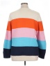 Ann Taylor LOFT Color Block Orange Pullover Sweater Size XL - photo 2