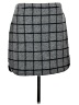 Madewell Plaid Gray Wool Skirt Size 6 - photo 1