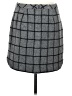 Madewell Plaid Gray Wool Skirt Size 6 - photo 2