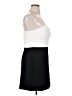 French Connection Color Block White Cocktail Dress Size XXL - photo 4