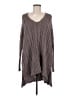 Free People 100% Cotton Gray Pullover Sweater Size M - photo 1