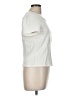 Eri + Ali 100% Cotton Ivory Short Sleeve Top Size M - photo 4