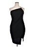 Fashion Nova Solid Black Cocktail Dress Size XL - photo 1