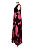 Nicole Miller 100% Polyester Graphic Red Casual Dress Size 6 - photo 5