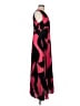 Nicole Miller 100% Polyester Graphic Red Casual Dress Size 6 - photo 4