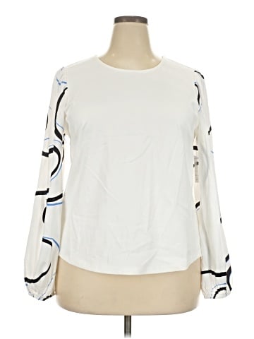 Nine West Long Sleeve Blouse (view 1)