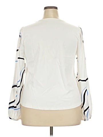 Nine West Long Sleeve Blouse (view 2)