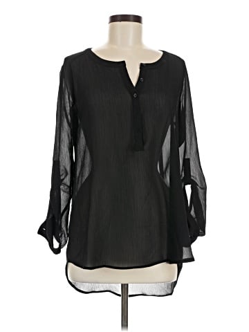 Candie's Long Sleeve Blouse (view 1)