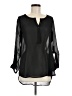 Candie's Black Long Sleeve Blouse Size M - photo 1