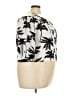 Assorted Brands Ivory Short Sleeve Blouse Size XXL - photo 4