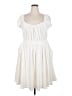 Torrid White Casual Dress Size 3X Plus (3) - photo 1