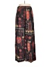 Desigual 100% Lyocell Paisley Red Black Casual Pants Size 4 - photo 2