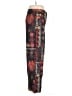 Desigual 100% Lyocell Paisley Red Black Casual Pants Size 4 - photo 4
