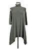 Clara Sun Woo Gray Short Sleeve Turtleneck Size M - photo 1