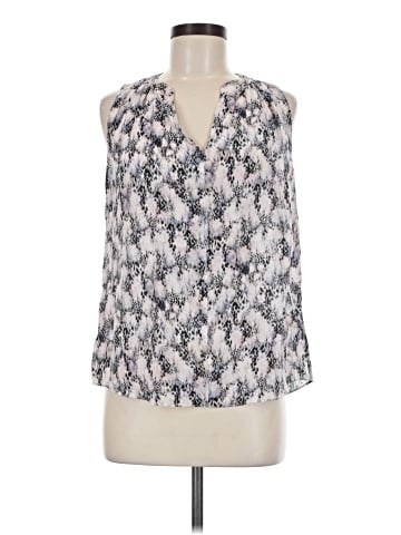 Rebecca Taylor Sleeveless Silk Top (view 1)