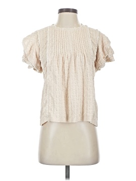Anthropologie Short Sleeve Turtleneck
