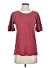 Amour Vert Burgundy Short Sleeve Top Size XS - photo 1