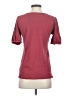 Amour Vert Burgundy Short Sleeve Top Size XS - photo 2