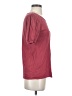 Amour Vert Burgundy Short Sleeve Top Size XS - photo 4