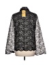 Rena Rowan Black 3/4 Sleeve Blouse Size 12 - photo 2