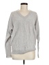 Garnet Hill 100% Cashmere Gray Cashmere Pullover Sweater Size M - photo 1