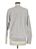Garnet Hill 100% Cashmere Gray Cashmere Pullover Sweater Size M - photo 2