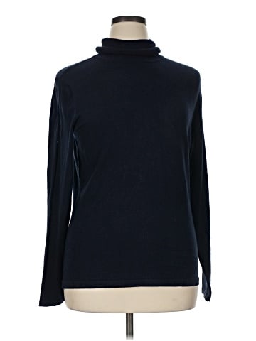 Jones New York Signature Long Sleeve Turtleneck (view 1)