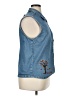 Assorted Brands Blue Denim Vest Size 1X (estimated) - photo 4