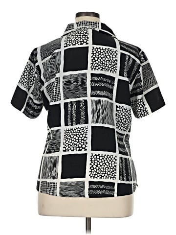 Christie & Jill Short Sleeve Blouse (view 2)