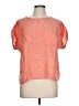 L.L.Bean Orange Short Sleeve Blouse Size L (petite) - photo 1