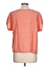 L.L.Bean Orange Short Sleeve Blouse Size L (petite) - photo 2