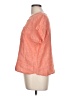 L.L.Bean Orange Short Sleeve Blouse Size L (petite) - photo 5