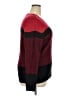 Karen Scott 100% Cotton Color Block Red Pullover Sweater Size XXL - photo 4