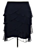 MSK 100% Polyester Solid Blue Formal Skirt Size XXL - photo 1
