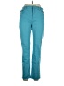 Gloria Vanderbilt Color Block Teal Jeggings Size 14 - photo 1