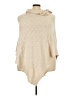 Eight Eight Eight Ivory Poncho Size 2X - photo 1