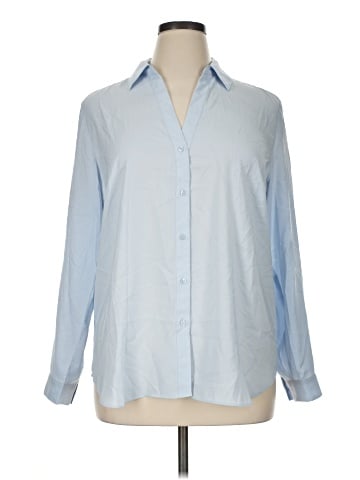Ann Taylor Long Sleeve Blouse (view 1)