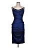 Betsy & Adam 100% Polyester Blue Cocktail Dress Size 10 - photo 1