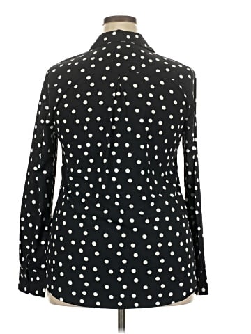Merona Long Sleeve Blouse (view 2)