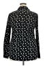 Merona 100% Polyester Polka Dots Black Long Sleeve Blouse Size XXL - photo 2