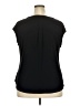 Elle Black Short Sleeve Top Size XXL - photo 2