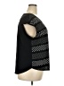 Elle Black Short Sleeve Top Size XXL - photo 4