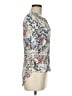Daniel Rainn 100% Rayon Ivory 3/4 Sleeve Blouse Size M - photo 4